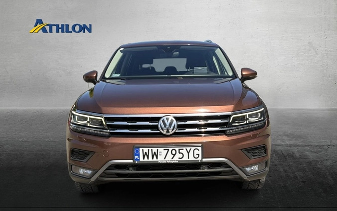 Volkswagen Tiguan cena 128800 przebieg: 122499, rok produkcji 2018 z Szepietowo małe 407